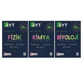 KAFA DENGİ YAYINLARI AYT SAYISAL (Fizik+Kimya+Biyoloji) BRANŞ DENEMELERİ (3 Kitap)