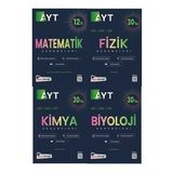 KAFA DENGİ YAYINLARI AYT SAYISAL (Matematik+Fizik+Kimya+Biyoloji) BRANŞ DENEMELERİ (4 Kitap)