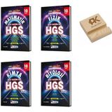 Kafa Dengi Yayınları Kafadengi 10. Sınıf Hgs Matematik Fizik Kimya ve Biyoloji Tema Fasikülleri 4lü Set + Telefon Standı