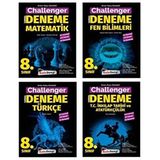 Kafa Dengi Yayınları Kafadengi 2025 8. Sınıf Lgs Challenger Denemesi Seti 4 Kitap Normal Boy - Tekil Ürün
