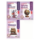 Kafa Dengi Yayınları Kafadengi 2026 5. Sınıf Türkçe + Fen + Sosyal Optimax Soru Bankası Setiseti 3 Kitap