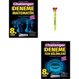 Kafa Dengi Yayınları LGS 8. Sınıf Challenger Matematik ve Fen Bilimleri Deneme Seti