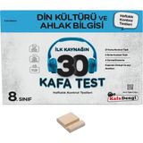 Kafa Dengi Yayınları Lgs 8. Sınıf Din Kültürü 30 Kafa Test ve Telefon Standı