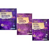 Kafa Dengi Yayınları TYT 2023 Matematik + Coğrafya + Felsefe Extra Soru Seti 3 Kitap