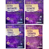 Kafa Dengi Yayınları TYT 2023 Matematik + Geometri + Türkçe + Coğrafya Extra Soru Seti 4 Kitap