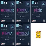 Kafa Dengi Yayınları TYT Deneme ler Matematik Türkçe Fizik Kimya Biyoloji 5li Set