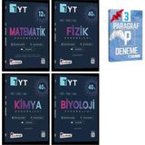 Kafa Dengi Yayınları TYT Matematik 12'li Fizik Kimya ve Biyoloji 40'lı Deneme