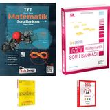 Kafa Dengi Yayınları TYT Matematik Orta ve Ileri Düzey ve 345 AYT Matematik Soru Bankası + Deneme