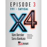 Kafa Dengi Yayınları TYT Sayısal X4 Tüm Derslerı Episode 3 Soru Bankası