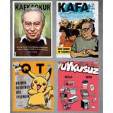 Kafa + Kafkaokur + Ot + Uykusuz Dergi Yıllık Abonelik