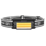 Kafa Lambası 50 Cob Led Şarjlı 4 Mod Led Kafa Feneri Zoom Sellektör Su Geçirmez Ht-650