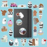 Kafadar Ayılar Sticker Paketi/Bullet Journal Defter Çıkartma Ajanda Laptop Etiket