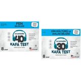Kafadengi 2024 8. Sinif Lgs Fen Bilimleri + Din Kulturu Kafa Test Seti 2 Kitap