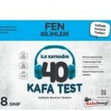 Kafadengi 2024 8. Sinif Lgs Matematik + Fen + Ingilizce Kafa Test Seti 3 Kitap