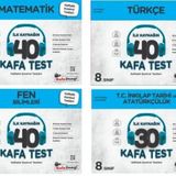 Kafadengi 2024 8. Sinif Lgs Matematik + Turkce + Fen + Inkilap Kafa Test Seti 4 Kitap