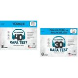 Kafadengi 2025 8. Sınıf Lgs Türkçe + Din Kültürü Kafa Test Seti 2 Kitap