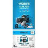 Kafadengi 2025 8. Sınıf Lgs Türkçe Kafası Soru + Kafa Test Seti 2 Kitap