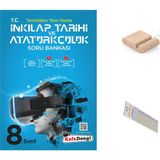Kafadengi 8.sınıf Inkılap Tarihi Soru Bankası Lgs 2026 +Telefon Tutucu+Çözüm Ayracı - VİDEO ÇÖZÜMLÜ