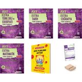 Kafadengi Ayt Extra Matematik + Edebiyat + Tarih + Coğrafya Video Çözümlü Soru Bankası + Planlama Defteri + Tutucu