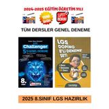 Kafadengi Challenger 8.Sınıf 5 li Deneme+Tam Bilgi Tüm Dersler Lgs Doping 8 Deneme Seti