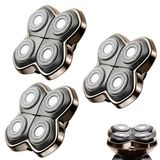 Kafatası Tıraş Makinesi Carver Pro 4 Kafa Yedek Bıçak - Erkekler/Kadınlar İçin Kel Kafa Tıraş Makinesi İçin Premium Hipoalerjenik Elektrikli Tıraş Bıçağı, Elektrikli Tıraş Makinesi Bıçağı (3 Adet)