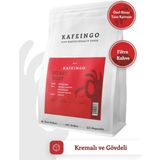 Kafeingo Heart Beat Blend Filtre Kahve 250 gr – Orta Kavrum, Yoğun Gövde, Dengeli Aroma, Çikolata & Karamel Notalı %100 Arabica - 1 Paket - Espresso
