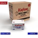 Kafem 11 x 14 CM Kilitli Poşet / Naylon Torba 12.000 Adet Koli