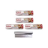 Kafem 30 cm 50 m 10 mic 4 Paket Aluminyum Folyo