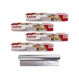 Kafem 45 cm 100 m 10 mic 4 Paket Aluminyum Folyo