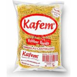 Kafem Ambalaj Lastiği 70 mm 1000 Gram Karışık Renkli Esnek Kauçuk Bantlar - belirtilmemiş