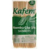 Kafem Bambu Çöp Şiş 15 CM 100'lü