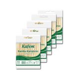 KAFEM Bambu Tahta Karıştırıcı 11cm Poşetli 400lü X 5 Paket