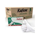 Kafem Beyaz Lateks Eldiven Pudrasız (S) 100 Lü X 20 Paket (Koli)