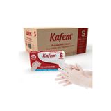 KAFEM Beyaz Vinil Eldiveni Pudrasız (S) 100 Adet x 20 Paket (Koli)