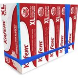 Kafem Beyaz Vinil Eldiveni Pudrasız (Xl) 100 Adet x 5 Paket