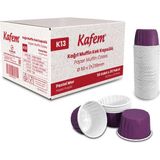 Kafem Mat Mor Muffin Kek Kapsülü 50'li x 30 Paket (Koli)