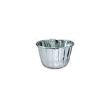 KAFEM Muffin/ Cupcake Kalıbı/ Kek Kabı Kapsülü,Fırına Girebilen, Airfryer Uyumlu, GÜMÜŞ 25'li