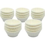 Kafem Muffin Kek Kapsülü Beyaz Büyük Boy No:2 100LÜ x 5 Paket - K42