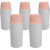 Kafem Pembe Puantiyeli Muffin Kek Kapsülü 50'li x 5 Paket