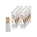 Kafem Sargılı Kraft Kağıt Pipet 19,5cm 25li X 10 Paket