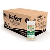 Kafem Yassı Çöp Şiş - Sunum Kürdanı 15 cm 50 Li x 200 Paket (Koli)