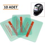 Kafenn Otomatik Kararan Kaynak Maske 90 x 115 mm 10 Adet Camı Dış Koruyucu