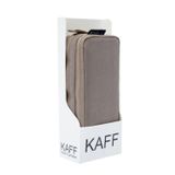 Kaff 01105 Açık Vizon Krinkıl Kumaş Yıkanabilir Çift Bölmeli Gözlü Kalemlik Kalem Kutusu