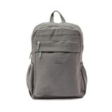 KAFF Young 17306 Laptop Bölmeli Çok Cepli Fonksiyonel Kadın Sırt Çantası (Gri)