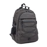 KAFF Young 51537 Unisex Çok Cepli Laptop Bölmeli Suya Dayanıklı Sırt Çantası (Gri)