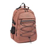 KAFF Young 51537 Unisex Çok Cepli Laptop Bölmeli Suya Dayanıklı Sırt Çantası (Pembe)