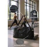 KAFFAA Unisex Uzun Askılı Seyahat Fitness ve Spor Çantası Su Geçirmez Tekstil Malzeme Sportswear Koleksiyonu