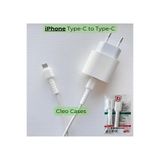 KaffCase İphone 15 16 17 Plus Pro Max Uyumlu Yeni Seri Type-c Çift Taraf Sarj Kablosu Koruyucu Kılıf