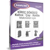 Kafiltro Kahve Makinesi Kireç Çözücü 5X25 gr - 125 gr