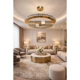 Kafkas 65LİK Aurora Gold Prestige Kristal Avize - Altın - 1